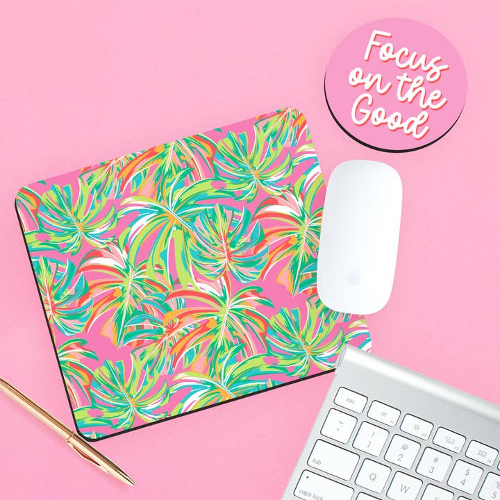 Viv&Lou - Wholesale Mousepad/Trackpad - Focus on the Good Desk Set1