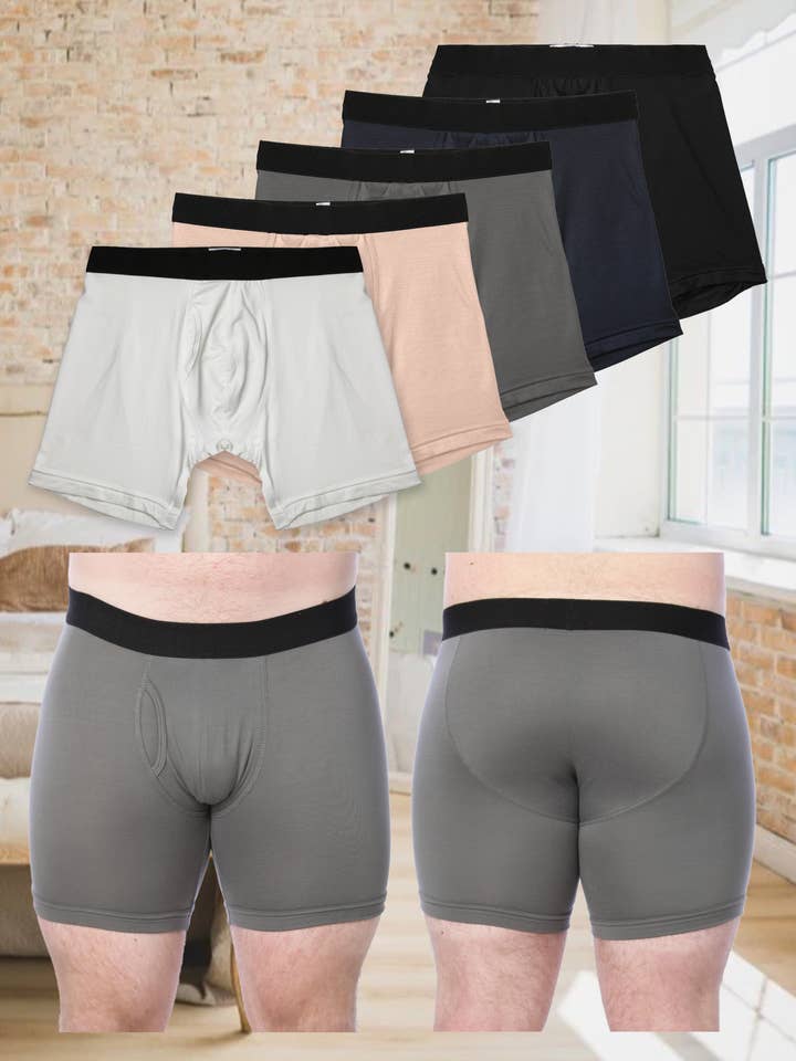 Isadora, Tipi toe, & James Fiallo - Wholesale Underwear - Men's - Men's James Fiallo Nylon/Spandex Boxer Brief Short0