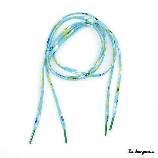 LA DROGUERIE - Wholesale Shoelaces - Women's - Round laces 65 cm "Small lagoon berries"2
