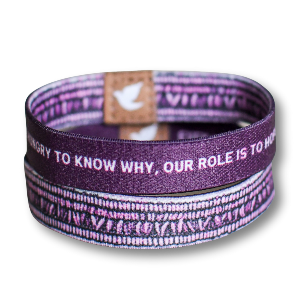 Pink Salt Riot - Wholesale Woven/Braided Bracelet - We Don’t Have to Know Why Women’s TruthBand0