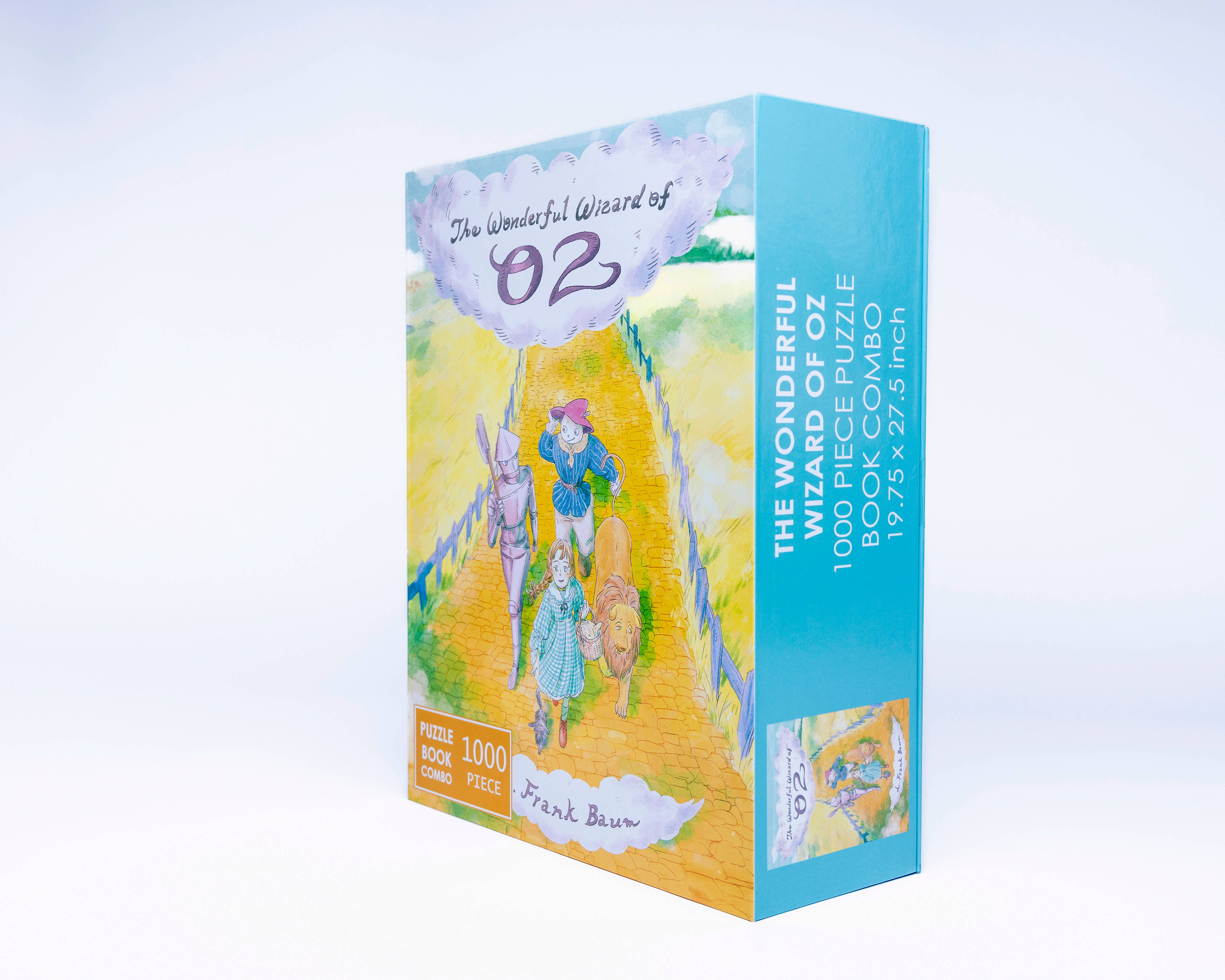 Bookworm Puzzle - Wholesale Puzzle - Adult - The Wonderful Wizard of Oz 1000 Piece Puzzle Book Set Gift2