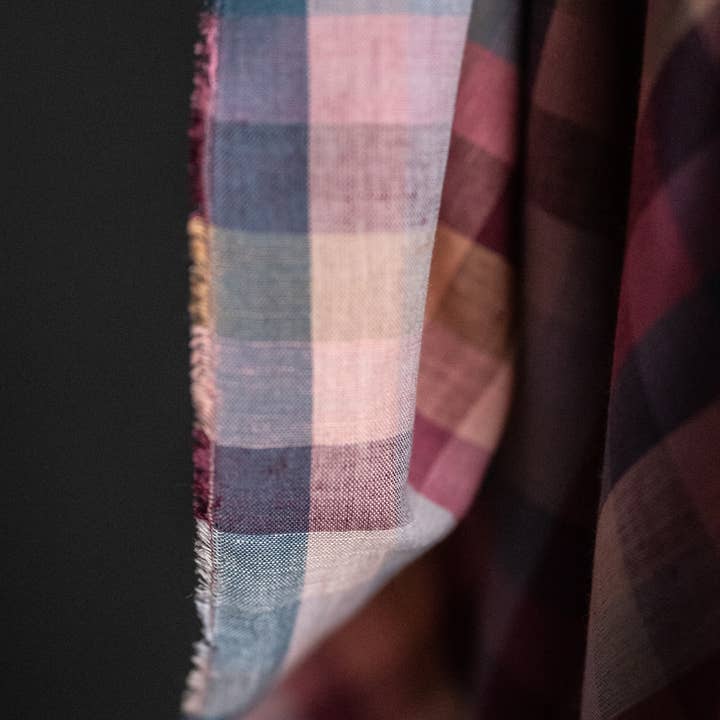 Merchant and Mills - Wholesale Fabric - Estelle Cotton/Linen Check2