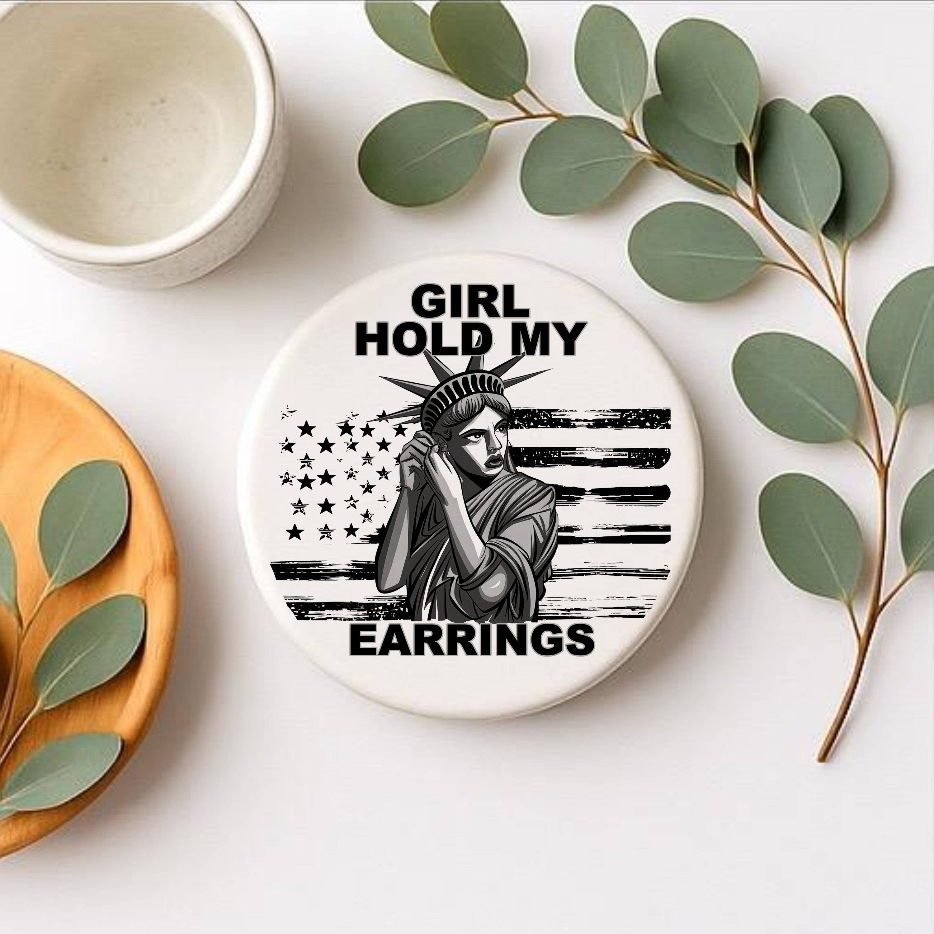 Gia Roma - Wholesale Decorative Tabletop Object - Blue Country Coaster Elegant Grandmillennial Blue Home Decor143