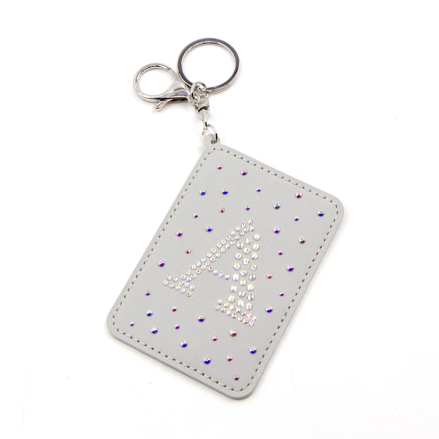 Tempest Designs – Großhandel Schlüsselanhänger – Damen – Buchstabe A kristallbesetzter Schlüsselanhänger und Kartenhalter0