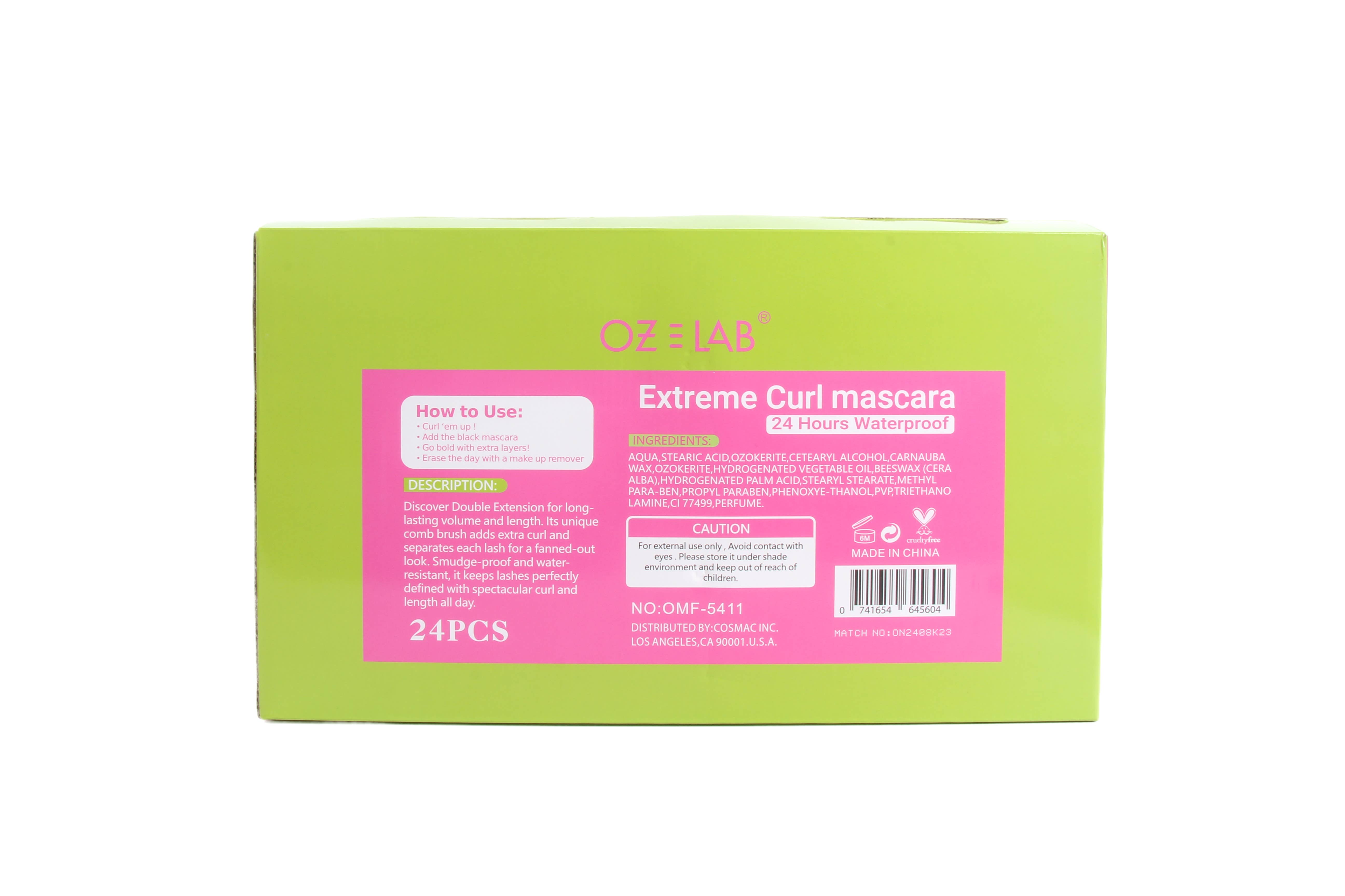 OZ Lab Beauty - Wholesale Mascara - Fiber Volume - Waterproof Mascara8