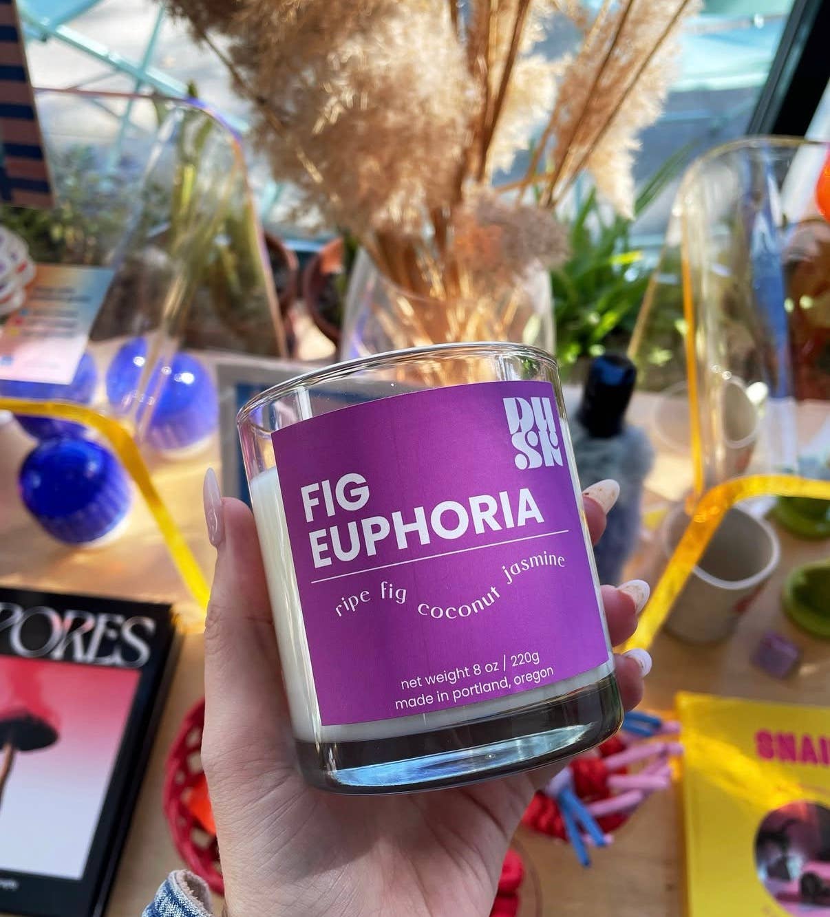 Borough Home – wholesale Jar/filled candle – PRIVATE/WHITE LABEL Unlabeled Soy Wax Scented Candle 8oz2