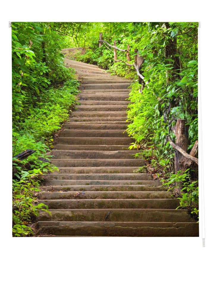 Gennemsigtig rullegardin med landskabsprint for engroshandel hos ZEBRA TEXTIL, SL