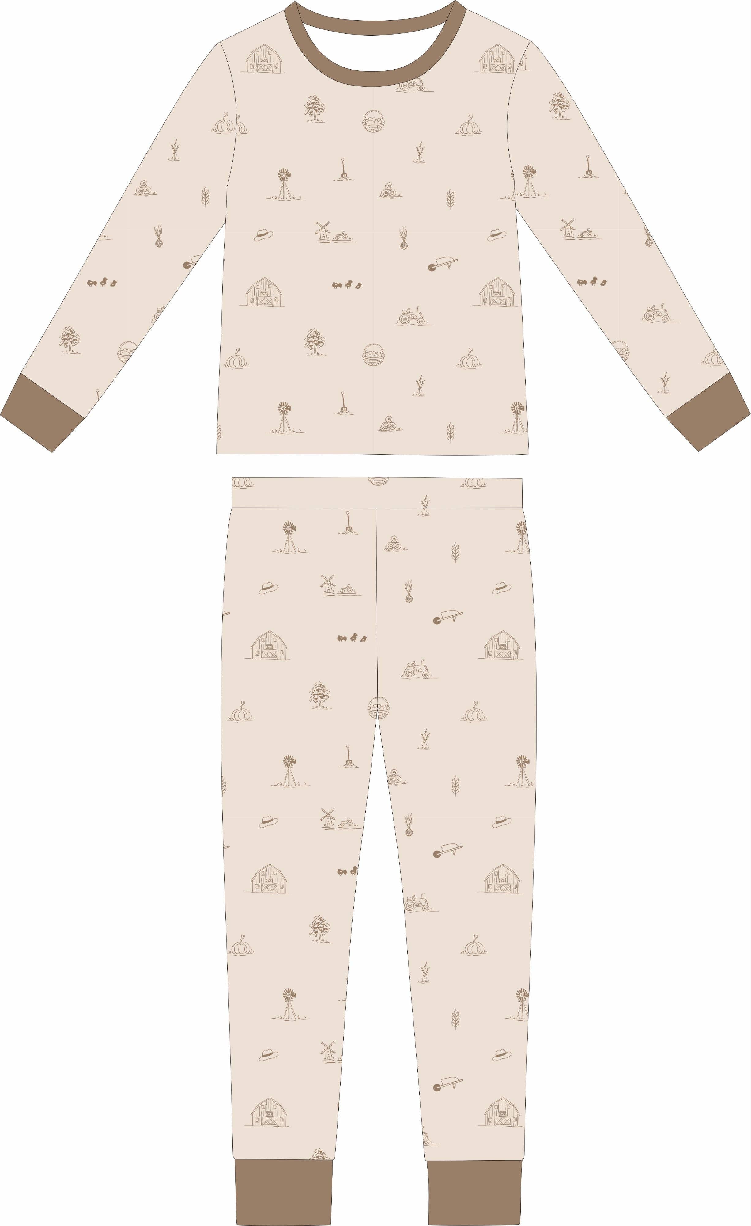 Bleu & Co - Wholesale Lounge Set - Kids - Convertible Two-Way Zipper One Piece | Simple Farm5