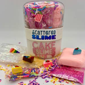 The Twiddlers - 100 Piece Slime Making Kit Gift Set for Kids
