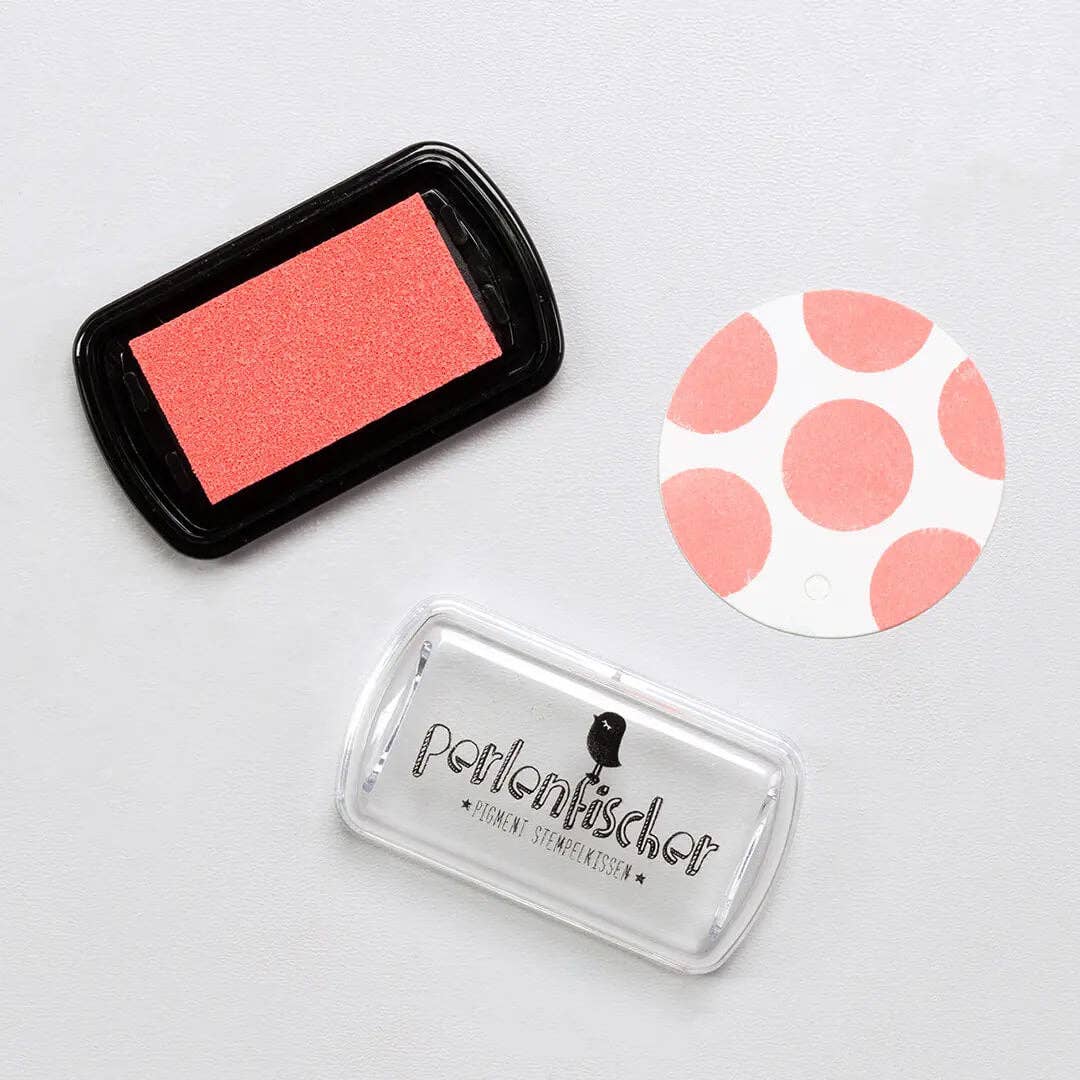 Perlenfischer - Wholesale Rubber/Decorative Stamp - 6x Ink Pads | Tutti Frutti mini1
