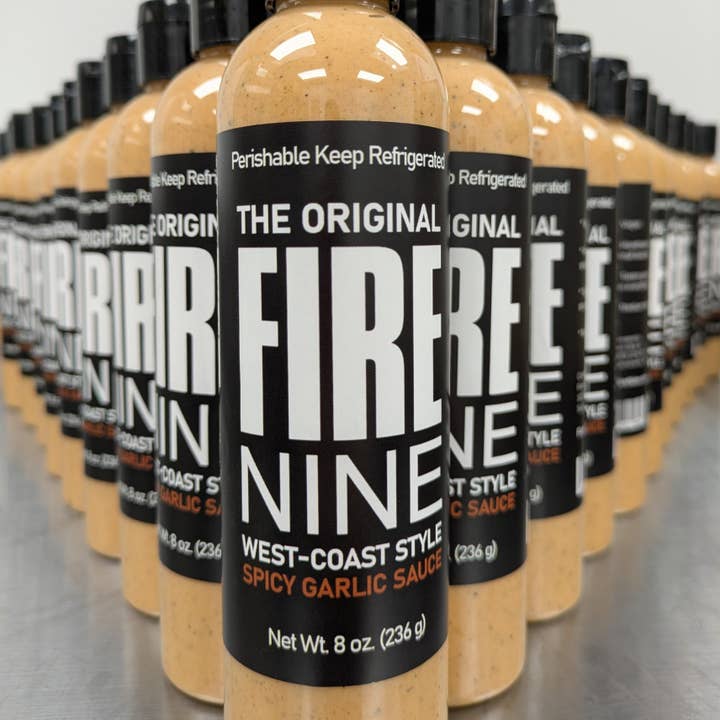 Fire-Nine - Wholesale Sauce - Fire-Nine Original Spicy Garlic Sauce