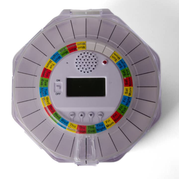 Ravencourt Living - Wholesale Pill Organizer - Ravencourt Living Pippa Tipper Automatic Pill Dispenser