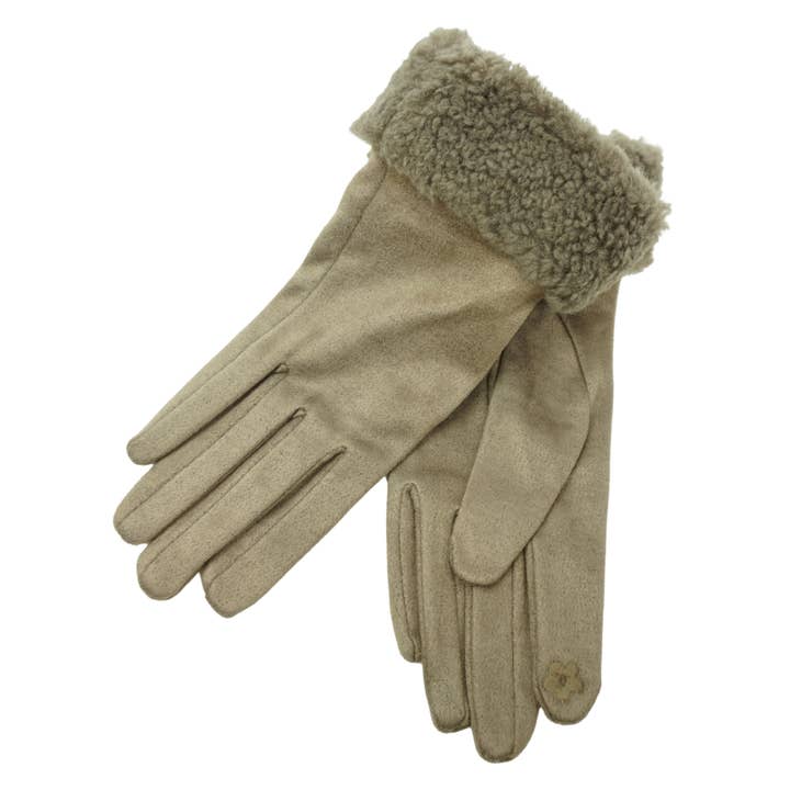 Anais - Wholesale Handschoenen - Dames - Handschoen met fleecevoering en touchscreenvinger YN03744