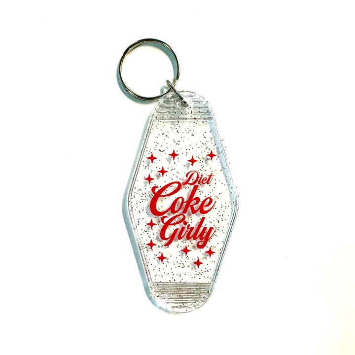 BOBBYK - Wholesale Keychain - Women's - Diet Coke Girly Keychain