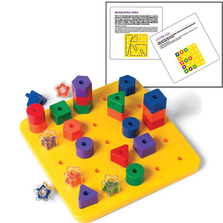 GIANT PEGBOARD Learning Activity Set for wholesale by Discovery Toys