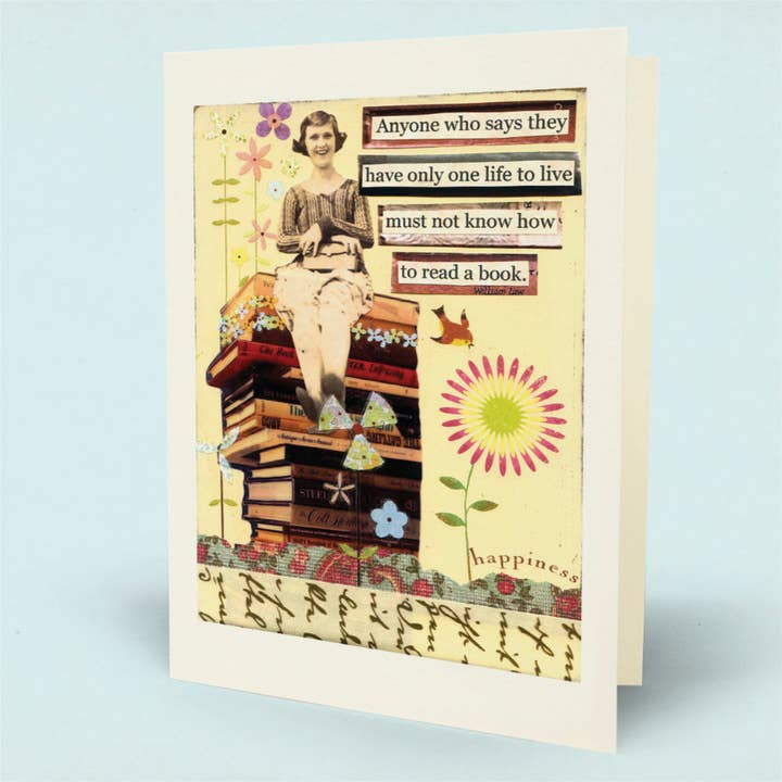 One Life To Live Card for wholesale by Mina Lee Studio