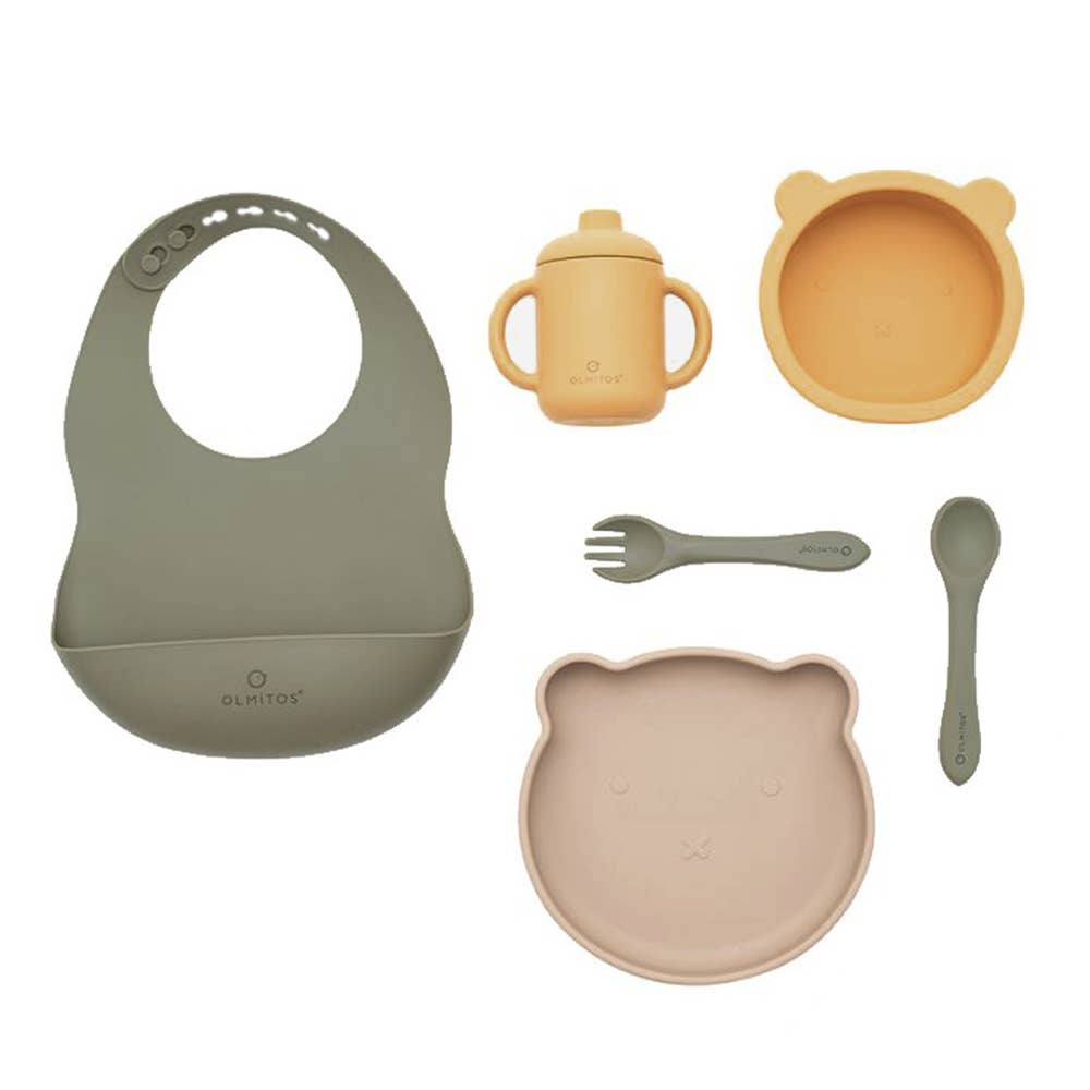 Olmitos S.A - Wholesale Feeding Set - Baby - 7-PIECE SILICONE CROCKERY11