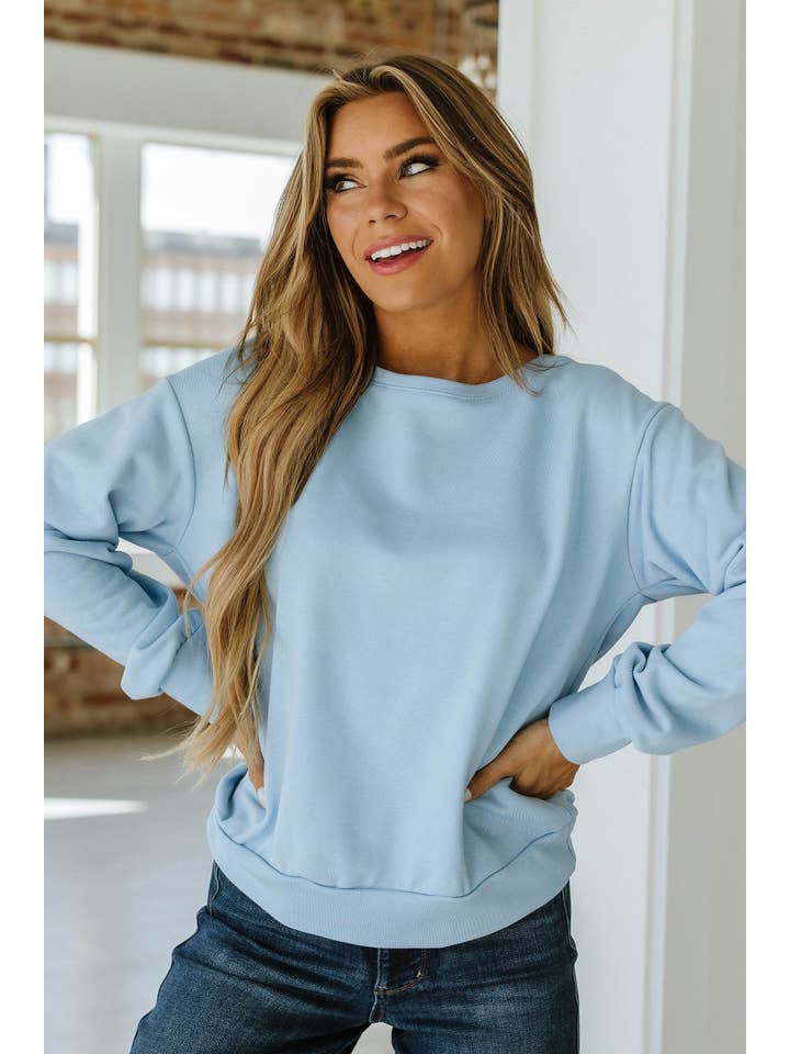 Liam & Company - Wholesale Sweatshirt - Women's - Caston Bowknot Sweatshirt 4