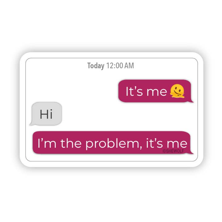 Pegatina: Calcomanía de Taylor Swift Antihero para Swifties para venta al por mayor de SHEWOLF Designs