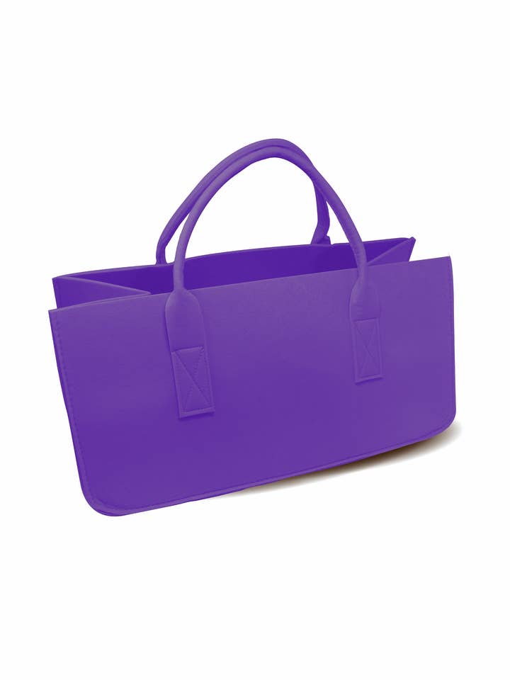 Borsa in feltro Borsa a tracolla per legna da ardere orchidea, borsa in feltro per la vendita all'ingrosso da parte di Close Up GmbH