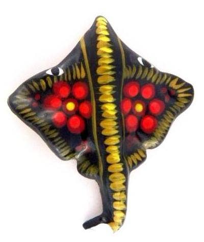 Costello International - Wholesale Wall Accent - Ceramic Art Magnet by Native American Artisan Magdalena Diaz20