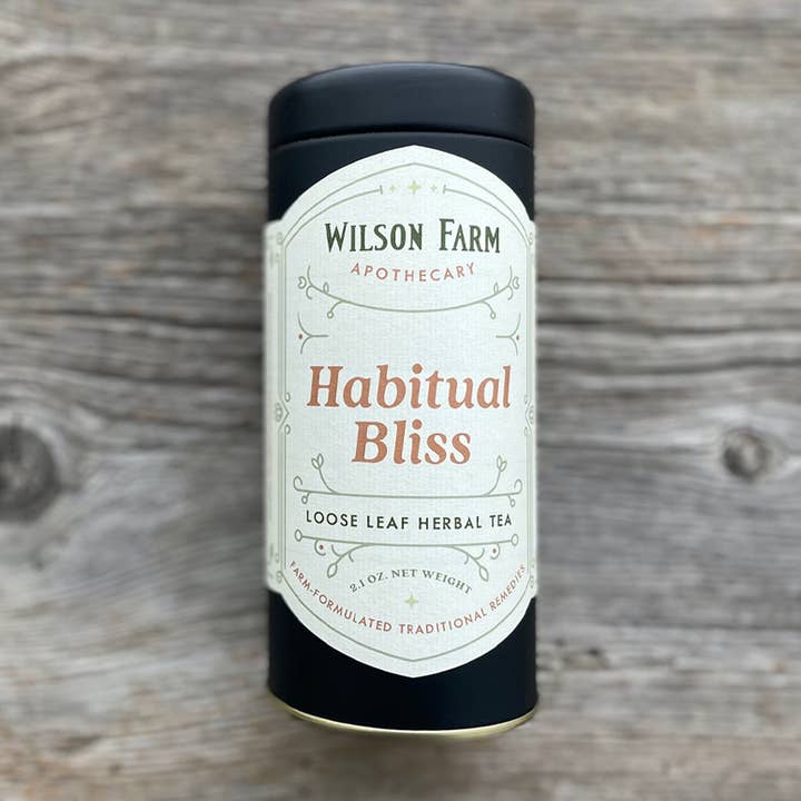 Habitual Bliss Tea for wholesale by Wilson Farm Apothecary