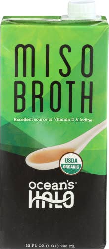KeHE Distributors, LLC - Wholesale Broth - Ocean's Halo Organic Miso Broth, 32 fl oz0