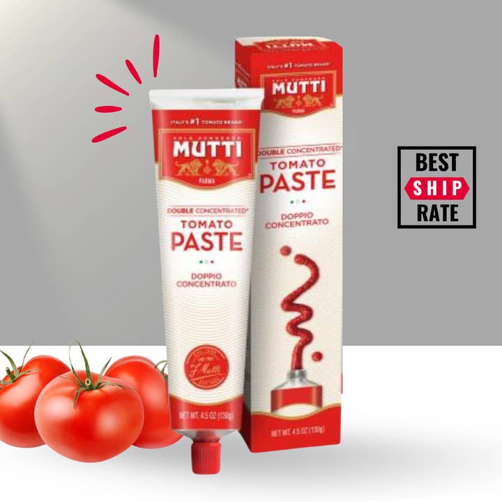 Casacella Foods - Wholesale Pasta Sauce - Mutti Tomato Paste Triplo Concentrated Tube 6.5oz (185g)