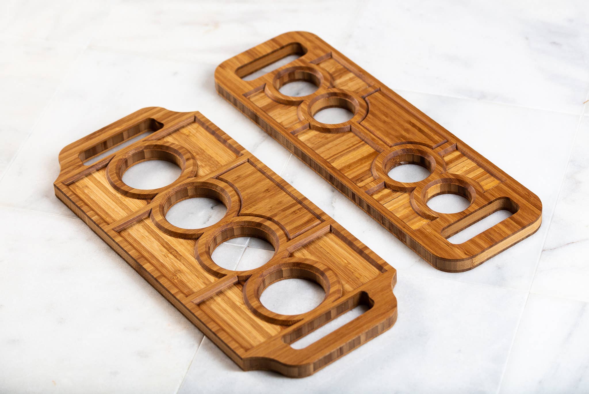 Left Coast Original – wholesale Beer/wine caddy – PERSONALIZED BEER FLIGHT SERVING TRAY1