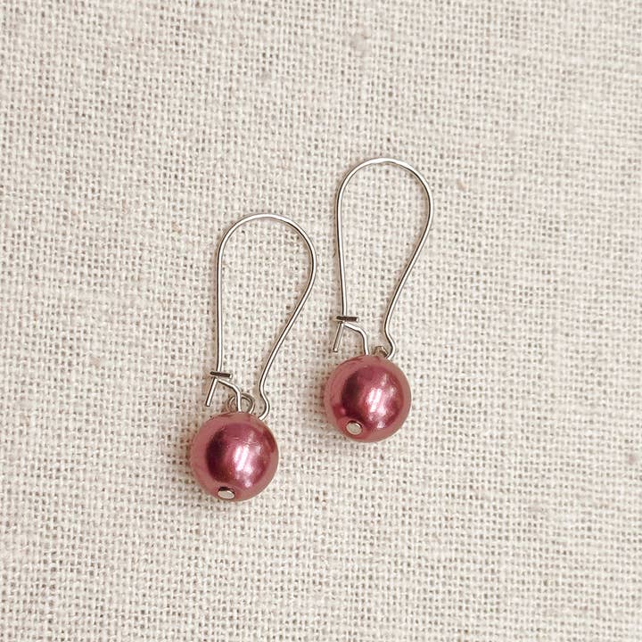 Gracie Rose Designs - Wholesale Dangle Earrings - Romantic Pearl Drop Earrings0