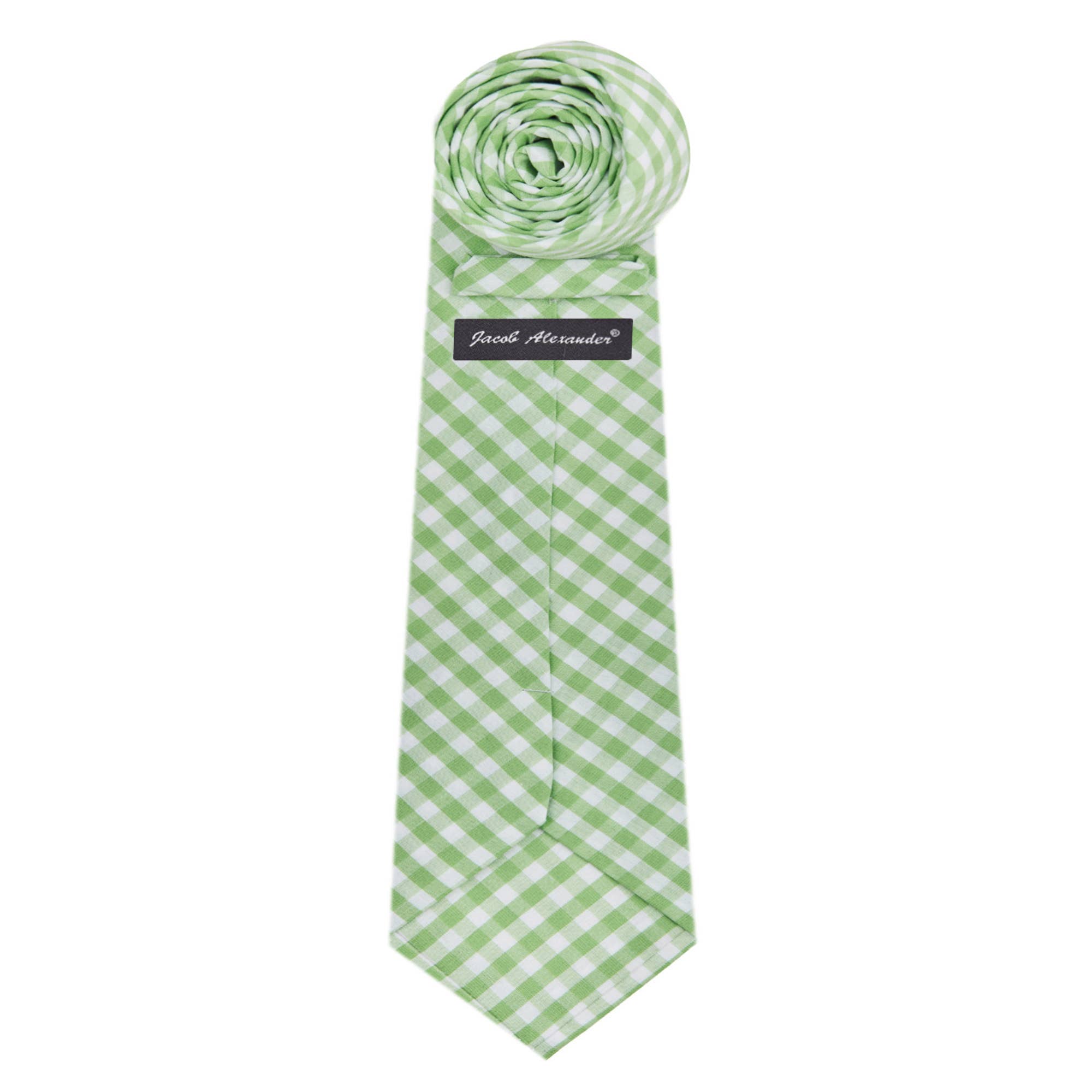 Jacob Alexander - Vendita all'ingrosso Cravatta - Uomo - Cravatta a quadretti gingham da uomo28