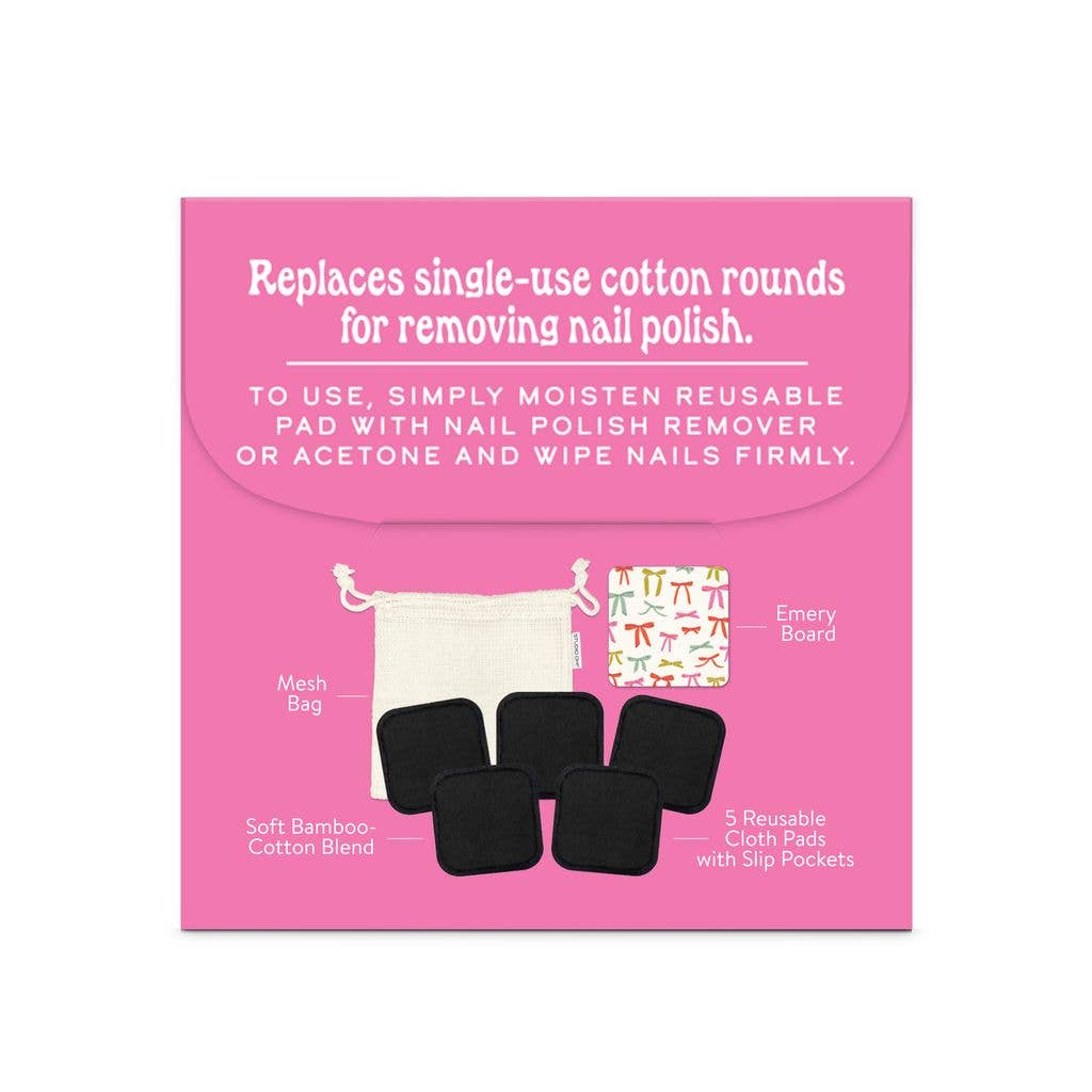 Studio Oh! - Wholesale Nail Polish Remover - Put a Bow on It Reusable Nail Polish Remover Kit4