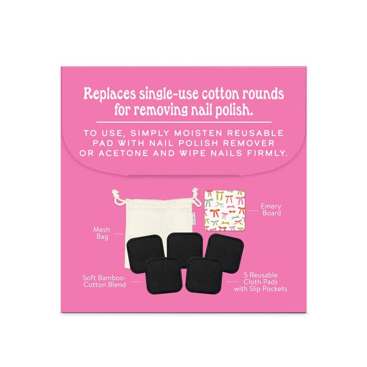 Studio Oh! - Wholesale Nail Polish Remover - Put a Bow on It Reusable Nail Polish Remover Kit4