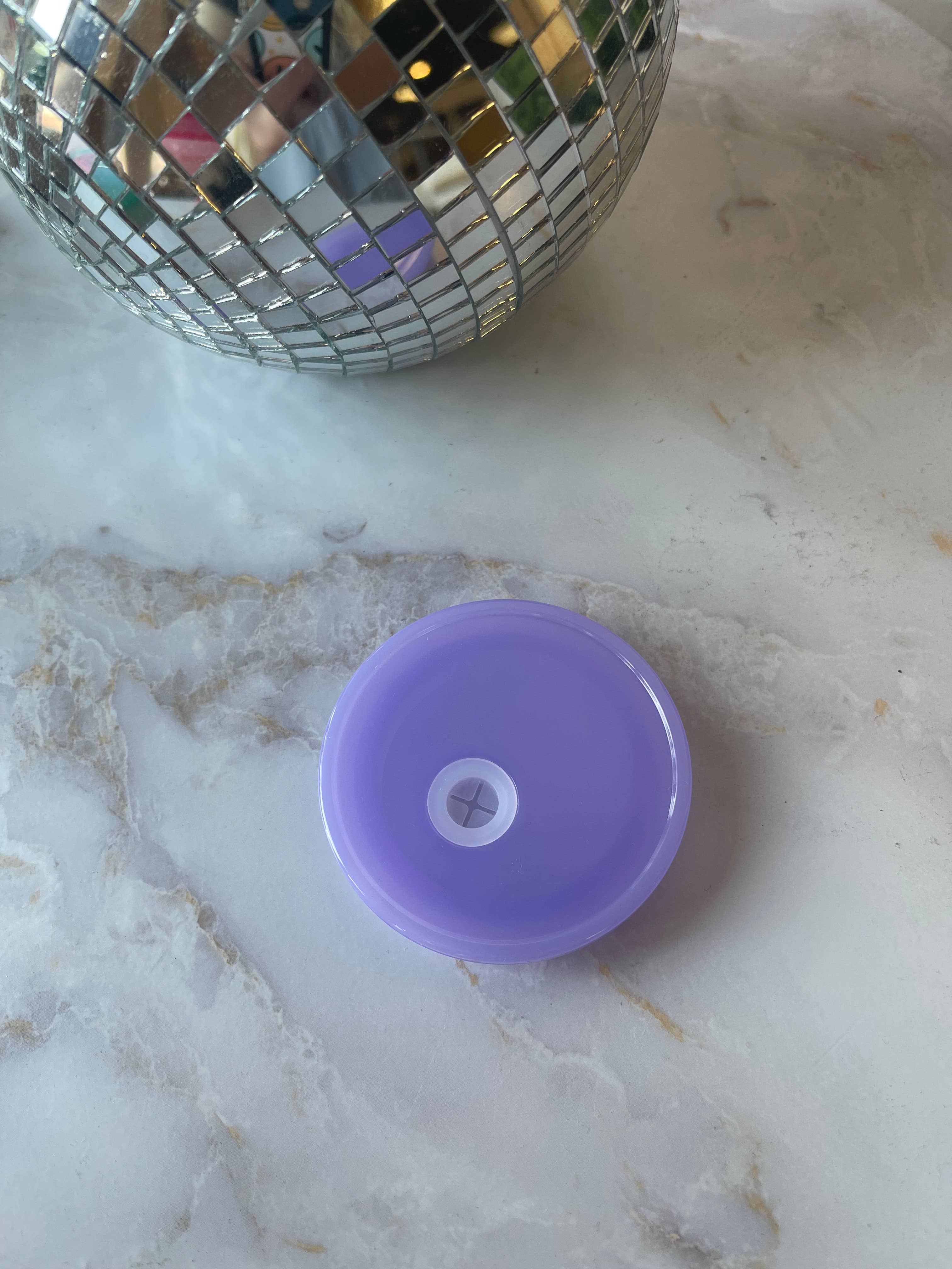 Honey Designs - Wholesale Drink Lids - Plastic Lid for Glass Cans8