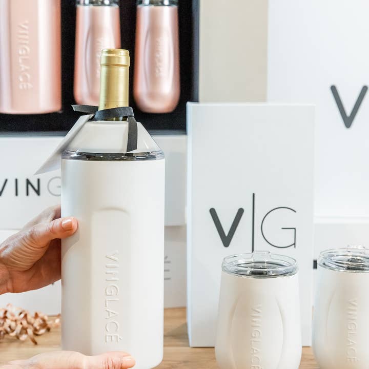 Vinglacé - Wholesale Wine Gift Bag - Wine Gift Sets with Glass Lined Wine Glasses8