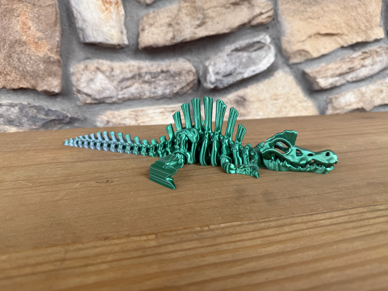 LNZ Custom Design - Wholesale Figurine Toy - Kids - 3D Flexi Skeleton Spinosaurus Dinosaur5
