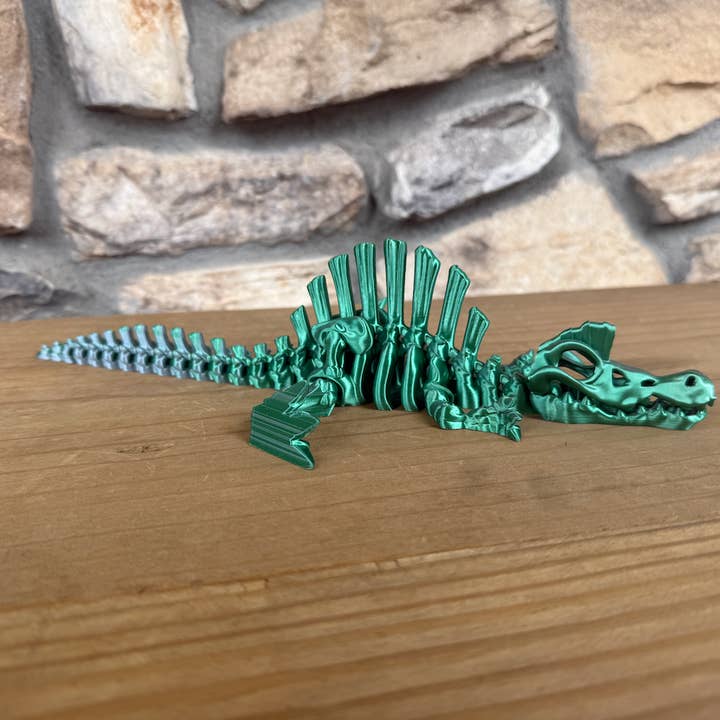 LNZ Custom Design - Wholesale Figurine Toy - Kids - 3D Flexi Skeleton Spinosaurus Dinosaur5