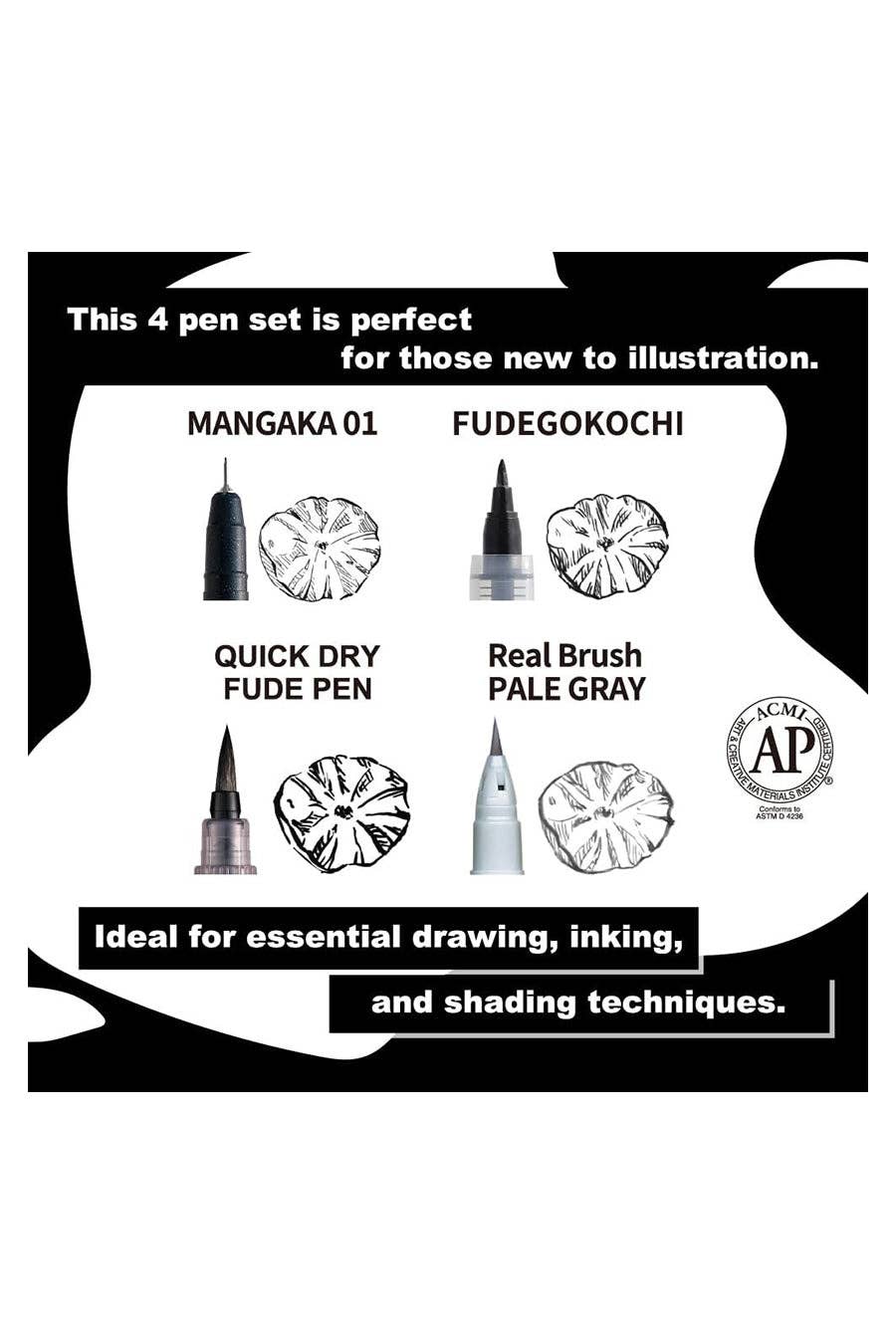 Chartpak, Inc. - Wholesale Art Set - Kids & Baby - Zig® Illustration Drawing Sets6