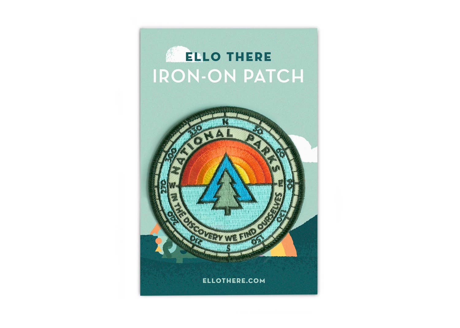 Ello There Outdoors - Wholesale Patch - Patch - National Park Sunrise3
