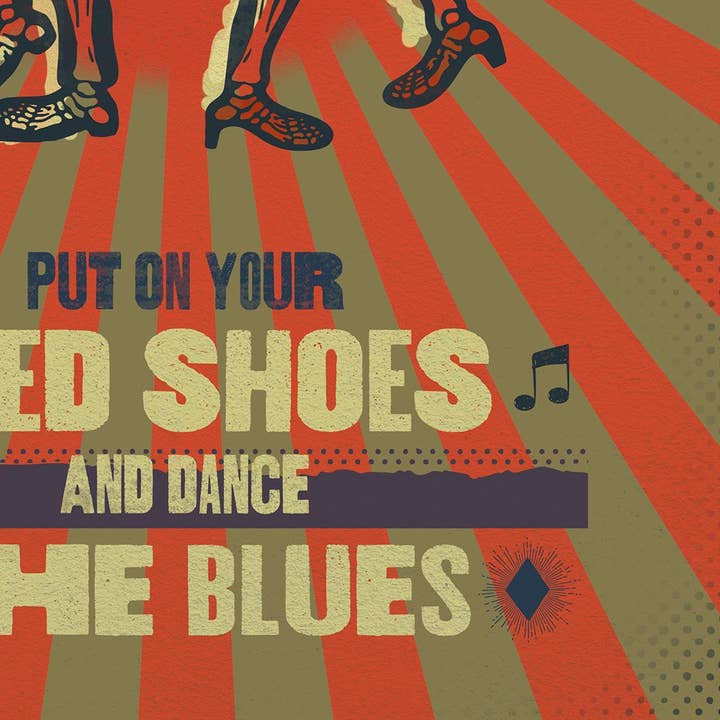The Northern Line - Wholesale Art Print - Let's Dance- Music Poster Print
