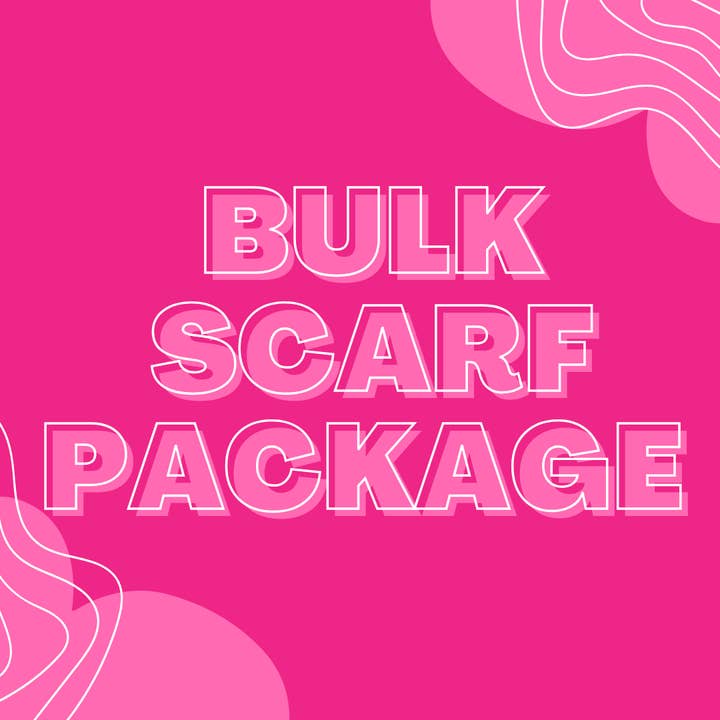 COLIS DE FOULARDS/LETTRES EN VRAC pour la vente par Camel Threads