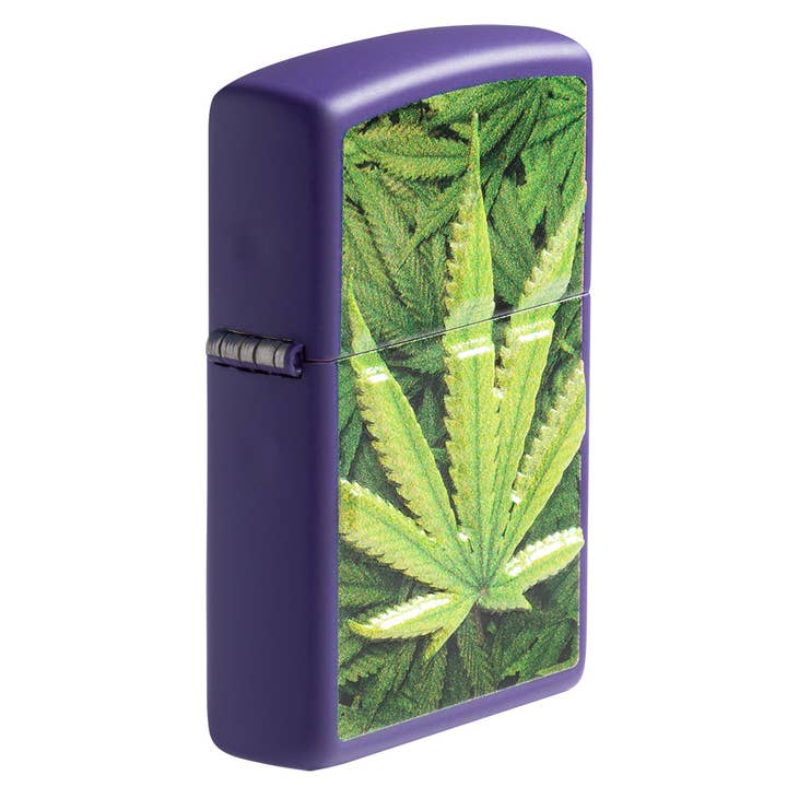 Zippo Manufacturing Company - Wholesale Lighter - Cannabis Design1