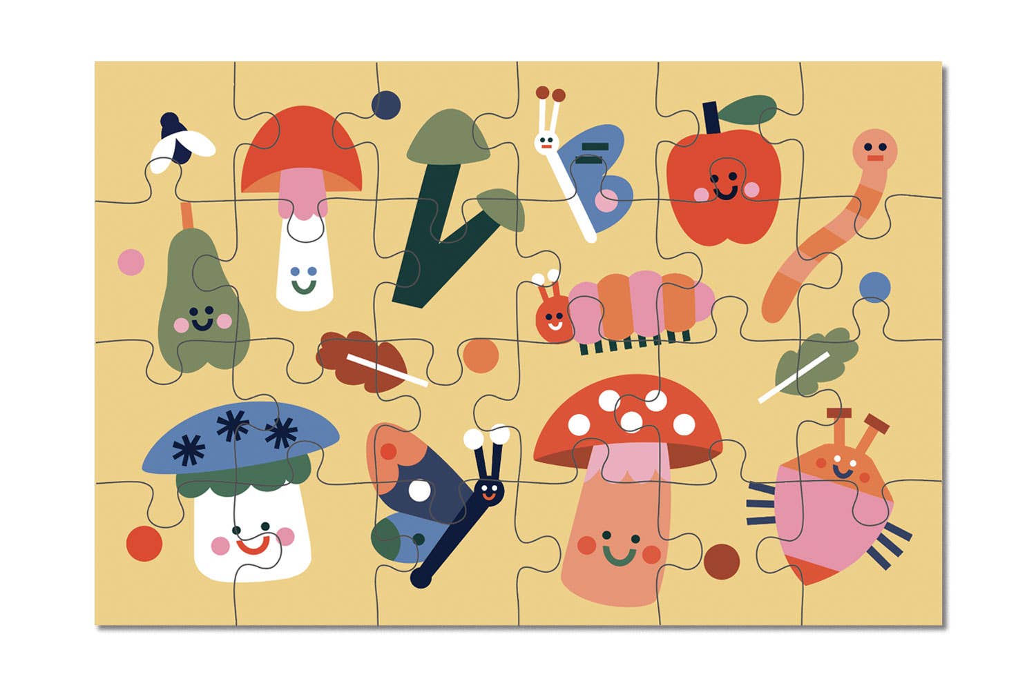 Journey Of Something AU & EU - Wholesale Puzzle - Kids - 24 Piece Kids Puzzle - Creepy Crawlies1