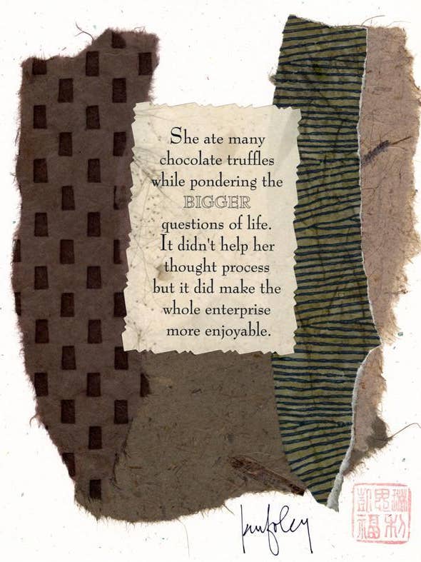 Truffles - Original wall art for wholesale by Ampersand Cards