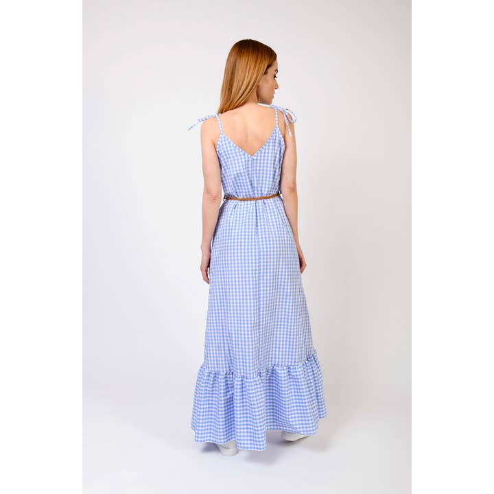 Oversized long dress for wholesale by Nuna Lie