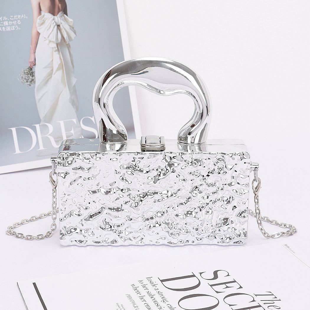 3AM BY H&D ACCESSORIES – Bolsa - Mulher por atacado –  Saco acrílico metálico5