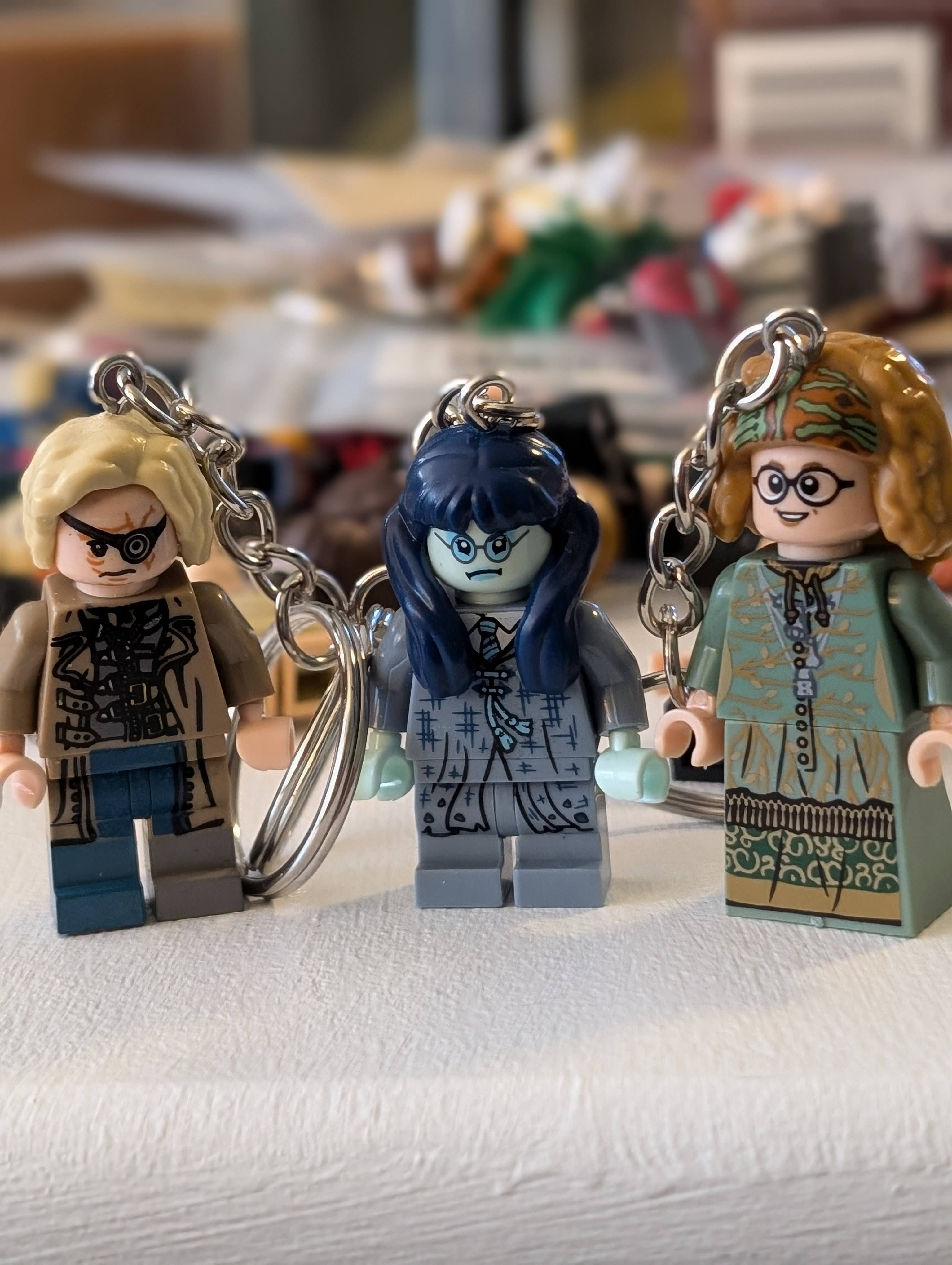 Con-Quest Crafts – wholesale Keychain – Unisex – Witch and Wizard Inspired Minifigure Keychains  4