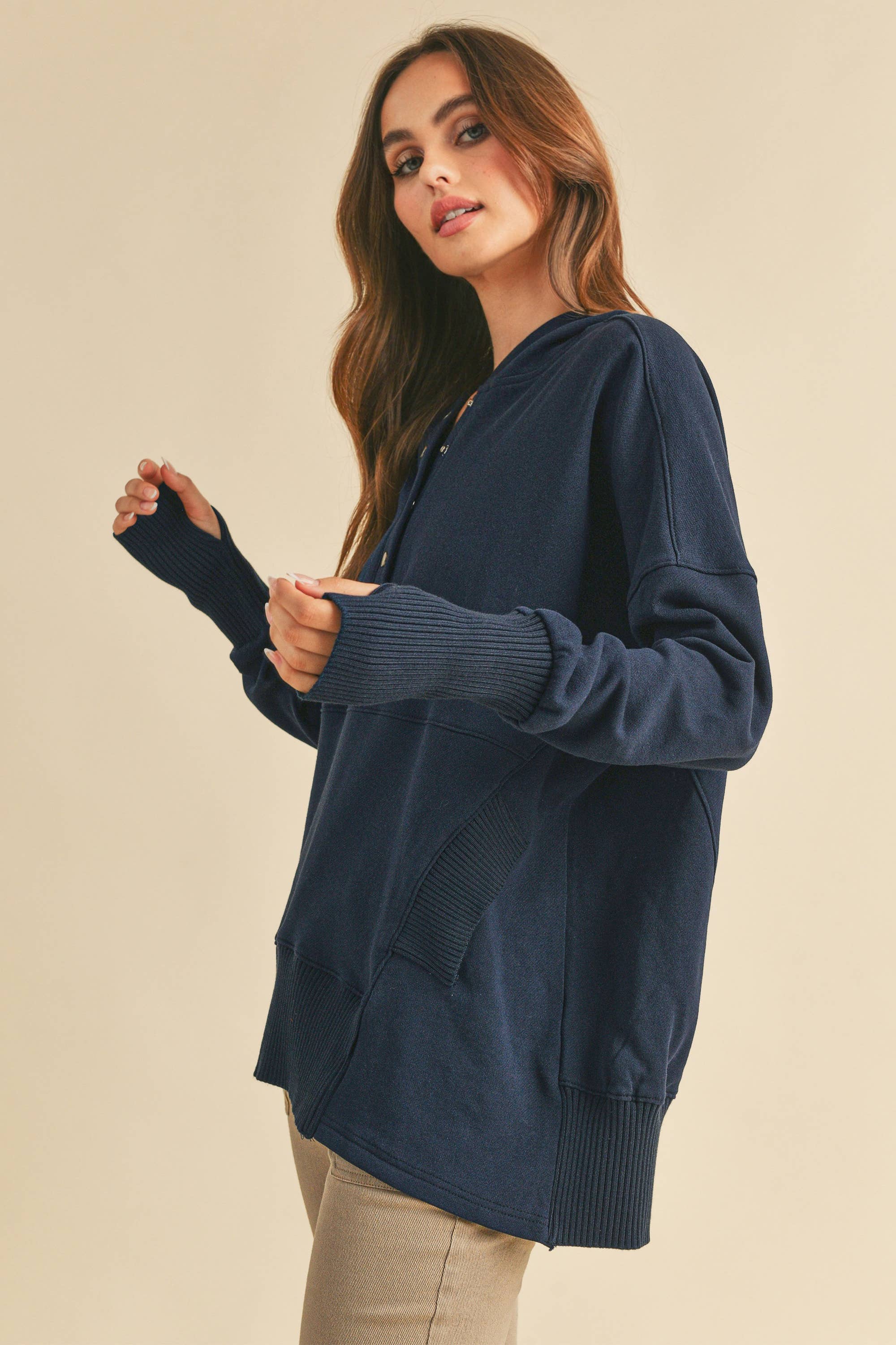 AEMI + CO - Wholesale Sweatshirt - Women's - *SMALL ONLY* 532AK Vivi Pullover18