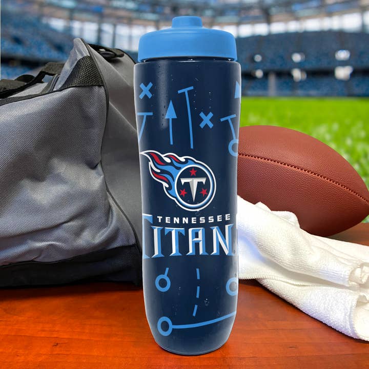 Party Animal, Inc. - Wholesale Water Bottle - Tennessee Titans Squeezy Water Bottle1