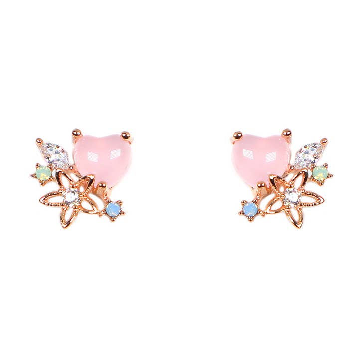 Herzblüten-Ohrringe für den Großhandel von MiniDes